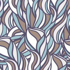 Abstract pattern with curl and swirl N5