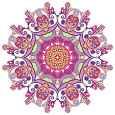 Circle ornament N24