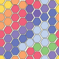 Seamless Geometric Pattern N107