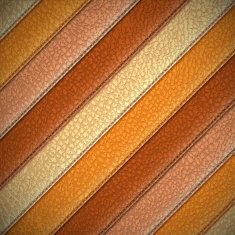 Leather stripes
