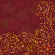 abstract floral background N47