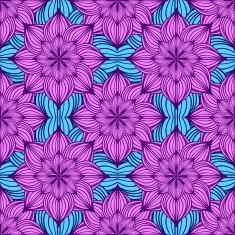 Elegance seamless floral pattern