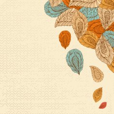 Vintage floral pattern N15