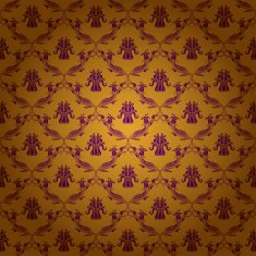 Damask seamless floral pattern N25