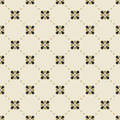 Vintage floral pattern N16