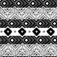 Ethnic ornamental textile seamless pattern N36