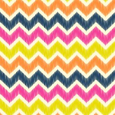 seamless colorful zig zag background