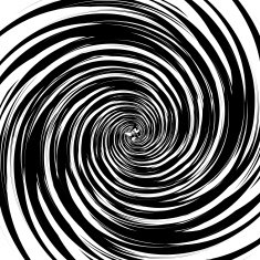 Black and white hypnotic background N11