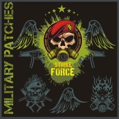 Special forces patch set - stock vector N2
