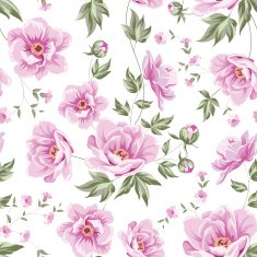 Floral tile pattern N2