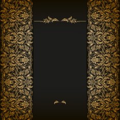 Elegant background with lace ornament N10