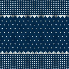 Winter Holiday Seamless Knitted Pattern N16