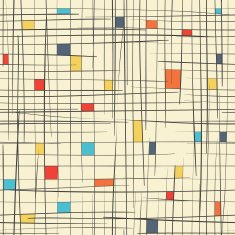 Cell abstract seamless pattern Vector N2