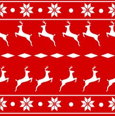 Traditional Nordic Scandinavian sweater pattern vector illustration