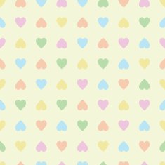 Vector Seamless Pattern with Hearts N12