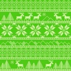 Traditional christmas knitted ornamental pattern N2