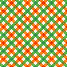 Thanksgiving or autumn gingham fabric seamless pattern included