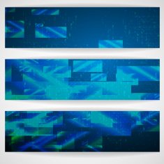 Abstract Geometric Banner N10