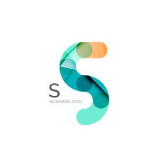 Minimal font or letter icon design N149