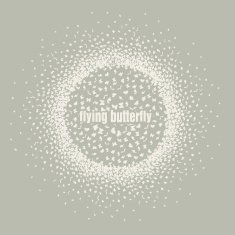 butterflies flying in a circle scatter different directions pastel N2