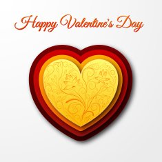 happy valentine's day background cards concepts Vector illustration design N35