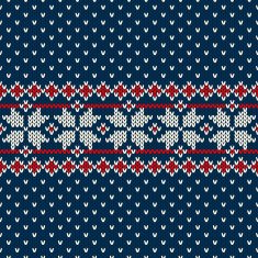 Winter Holiday sweater design on the wool knitted texture N3