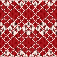 Winter Holiday Seamless Knitting Pattern N9