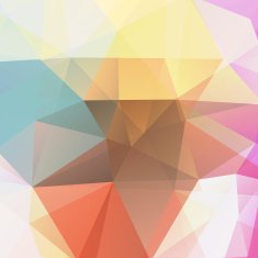 Abstract colorful background of triangles N24
