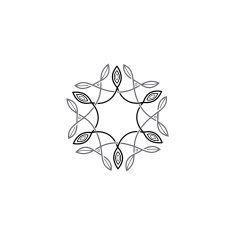Abstract flower N6