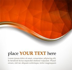 Background with waves and polygons N4