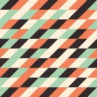 Seamless pattern with multicolored rhombuses