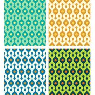 Abstract Seamless Patterns Set