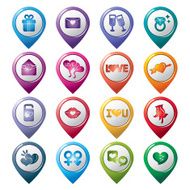 Valentines and Love Pointer Icons N3