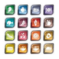 Food Fruits and Vegetables Icons N2