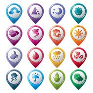 Weather Pointer Icons