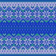 Knitting pattern with a snowflakes N3