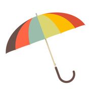 Umbrella - Parasol Vector Illustration