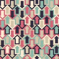 Seamless pattern with arrows N5