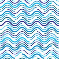 Wavy lines seamless pattern N3