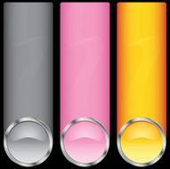 Button banners