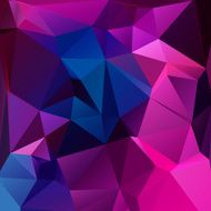 Abstract triangle geometric square colorful vector background N7