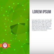Abstract Colorful Triangles Background Vector illustration N52