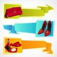 Fashion banners set N3