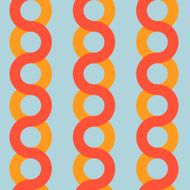 Seamless Pattern Abstract Psychedelic Art Background Vector Il N10