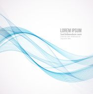 Abstract curved lines background Template brochure design N74