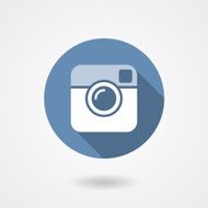 Web camera icon isolated on a white background