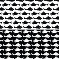 fish silhouettes