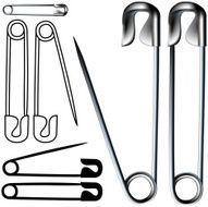 Safety and diaper pins