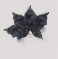Black petals