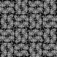 abstract black and white floral pattern background N3